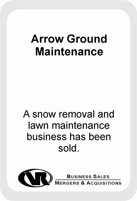 snow removal business